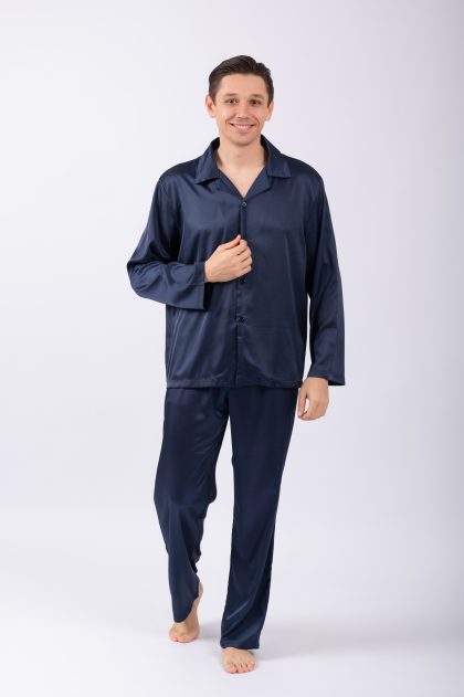 Премиум машки свилени пижами